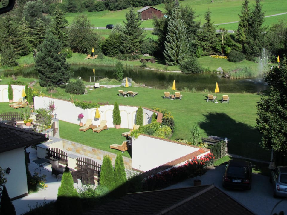 Blick aus dem Zimmer Hotel Forsters Naturresort