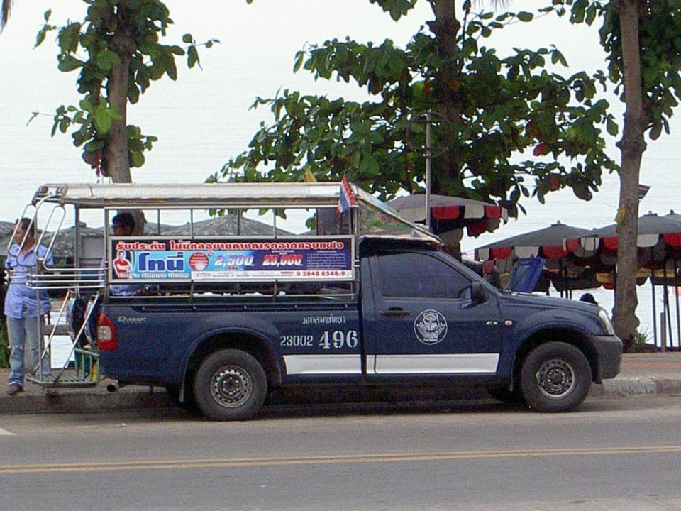 PicUp-Truck Hotel Grand Jomtien Palace