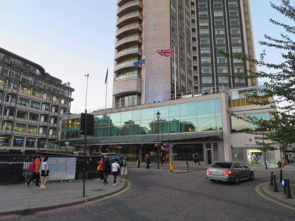 Ausblick London Hilton on Park Lane
