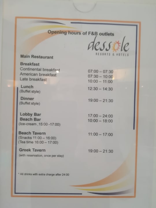 Gastro Dessole Dolphin Bay Resort