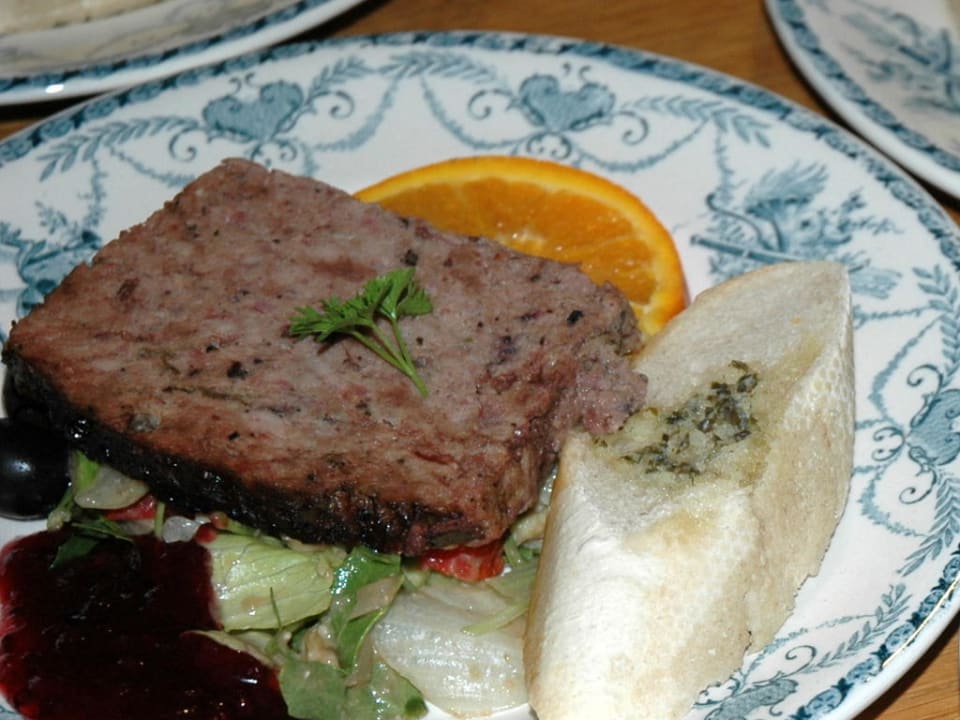 Homemade country pate Pension Zorza Poranna