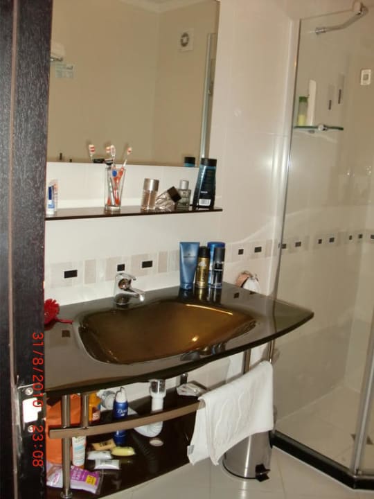 Super tolles Badezimmer Hotel Calypso