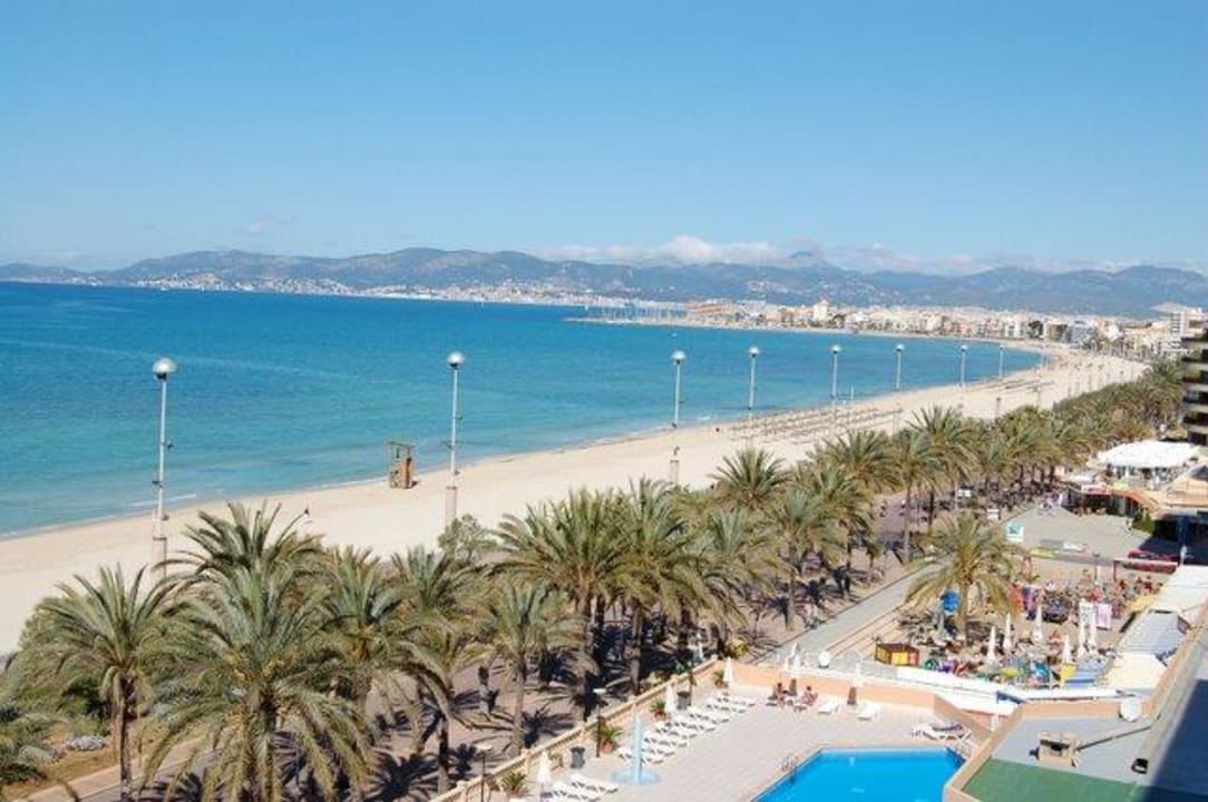 Balkonblick allsun Hotel Pil-lari Playa
