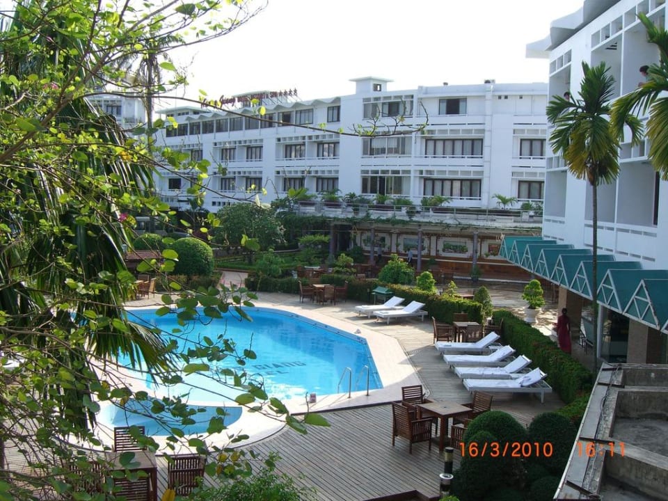 Blick aus dem Hotelzimmer Hotel Huong Giang