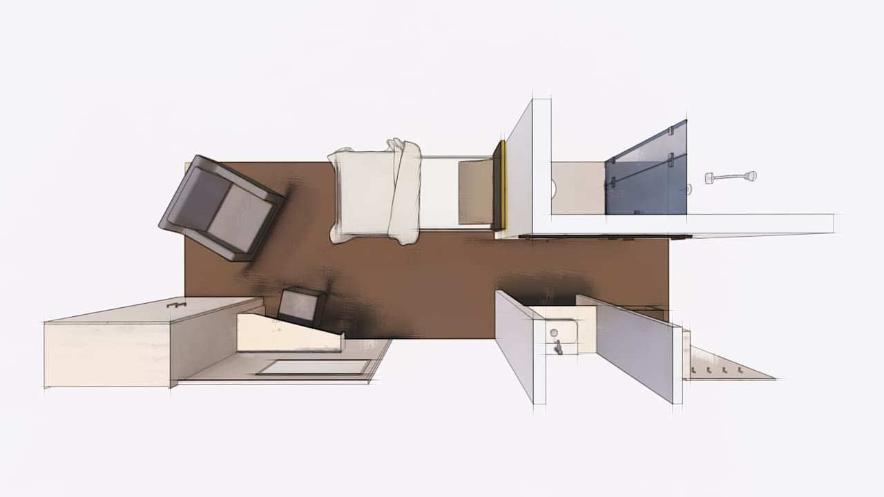 Zimmer Hotel Solaria (Im Umbau/Renovierung)