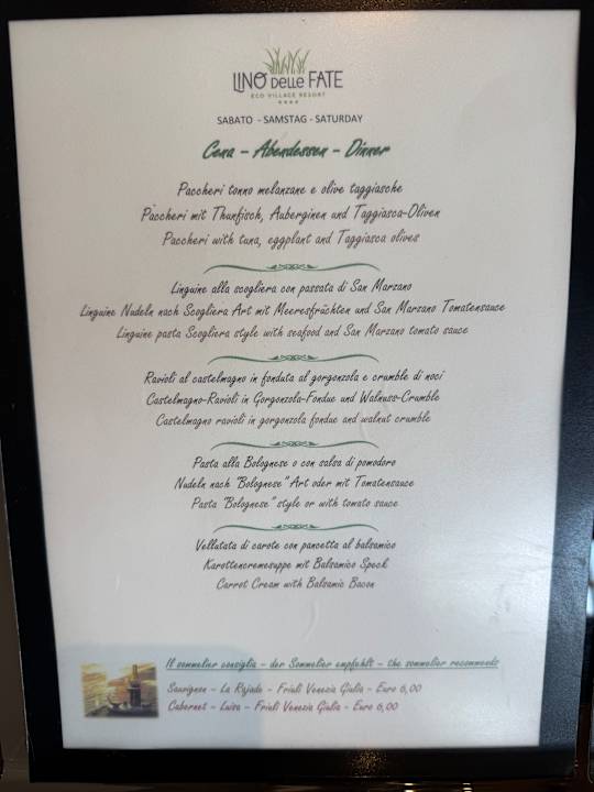 Gastro Lino delle Fate - Eco Village Resort