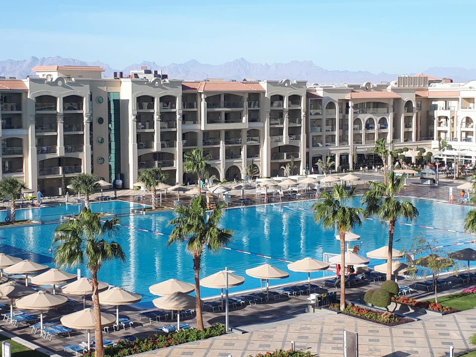 Ausblick Pickalbatros White Beach Resort - Hurghada