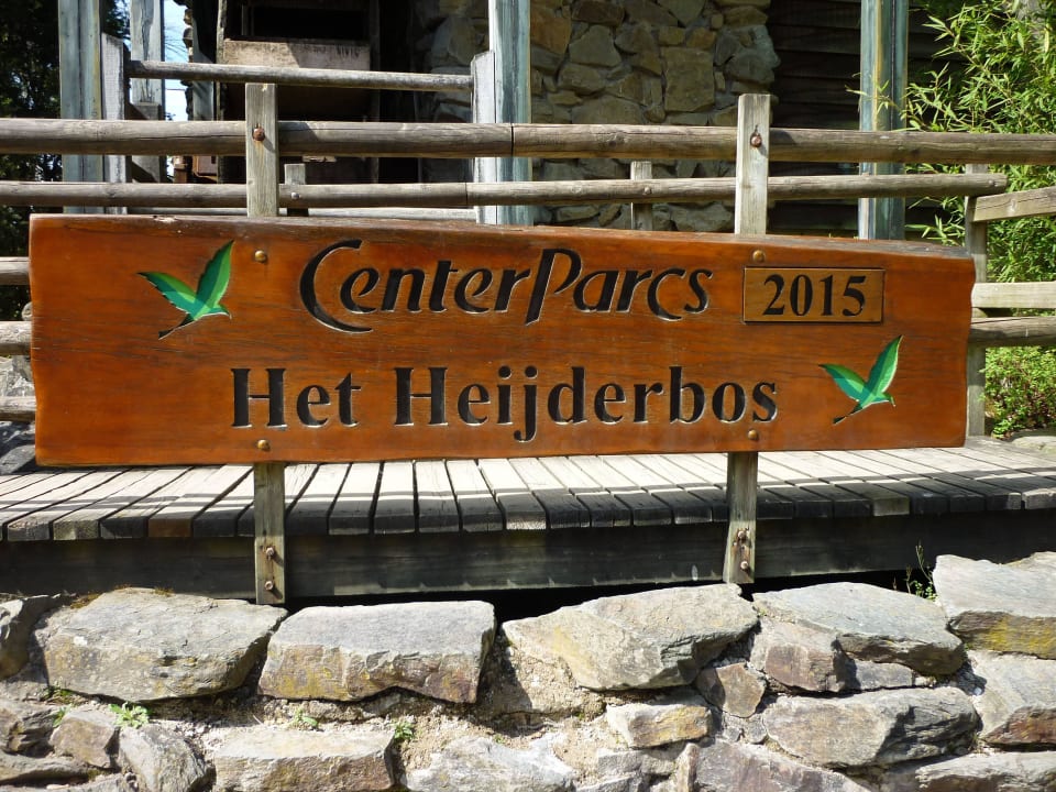 Parkschild Center Parcs Het Heijderbos