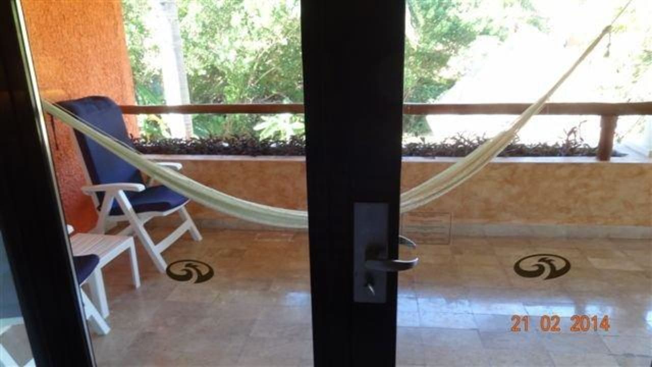 Hängematte auf dem großen Balkon Grand Palladium Kantenah Resort & Spa