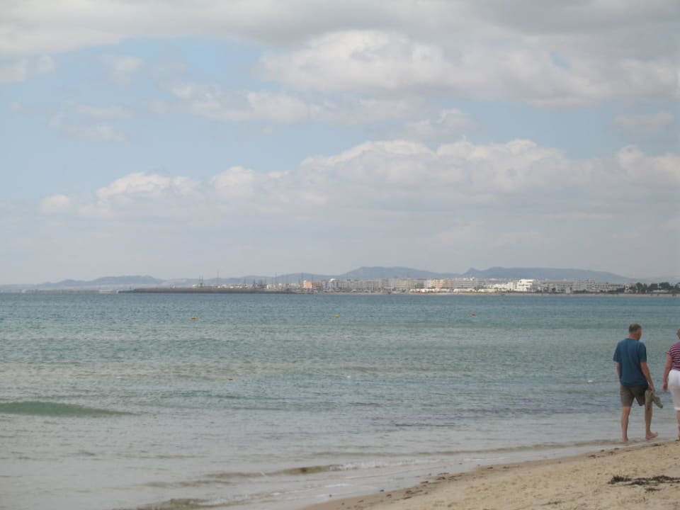 Blick auf Yasmine Hammamet The Orangers Beach Resort and Bungalows