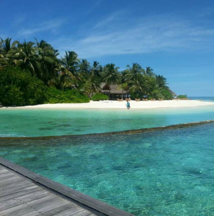 Wow Effect bei der Anreise  Kuramathi Maldives