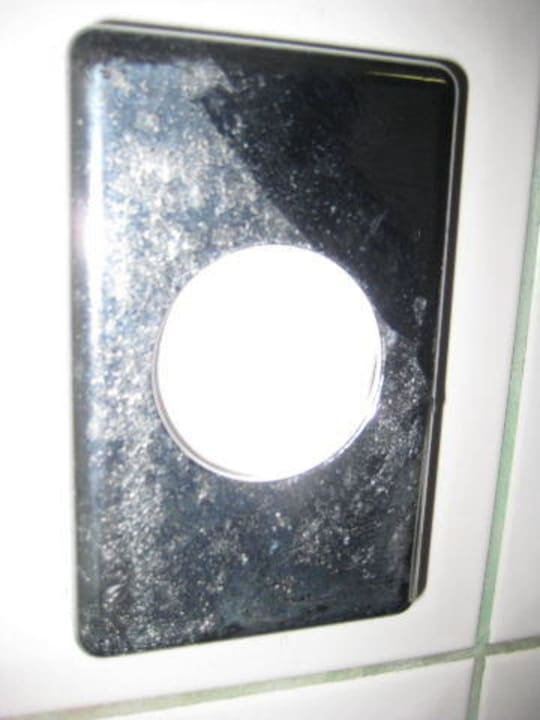 Das obere Eck wurde von mir gereinigt! Hunguest Hotel Millennium