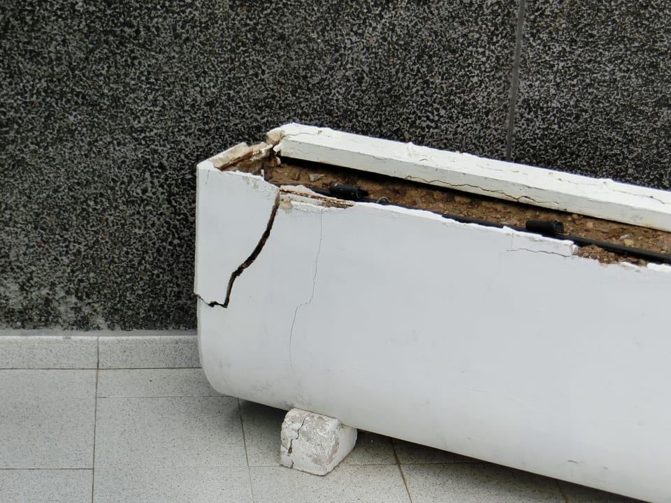 Zustand Balkon Juniorsuite Melia La Palma Hotel