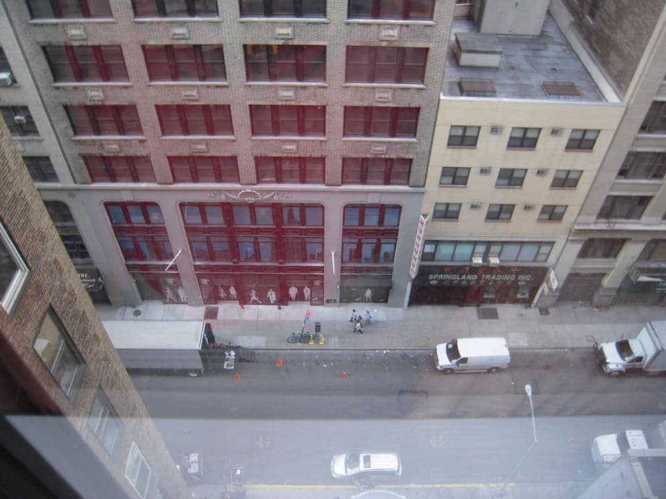 Blick nach unten. DoubleTree Hotel by Hilton New York City - Chelsea