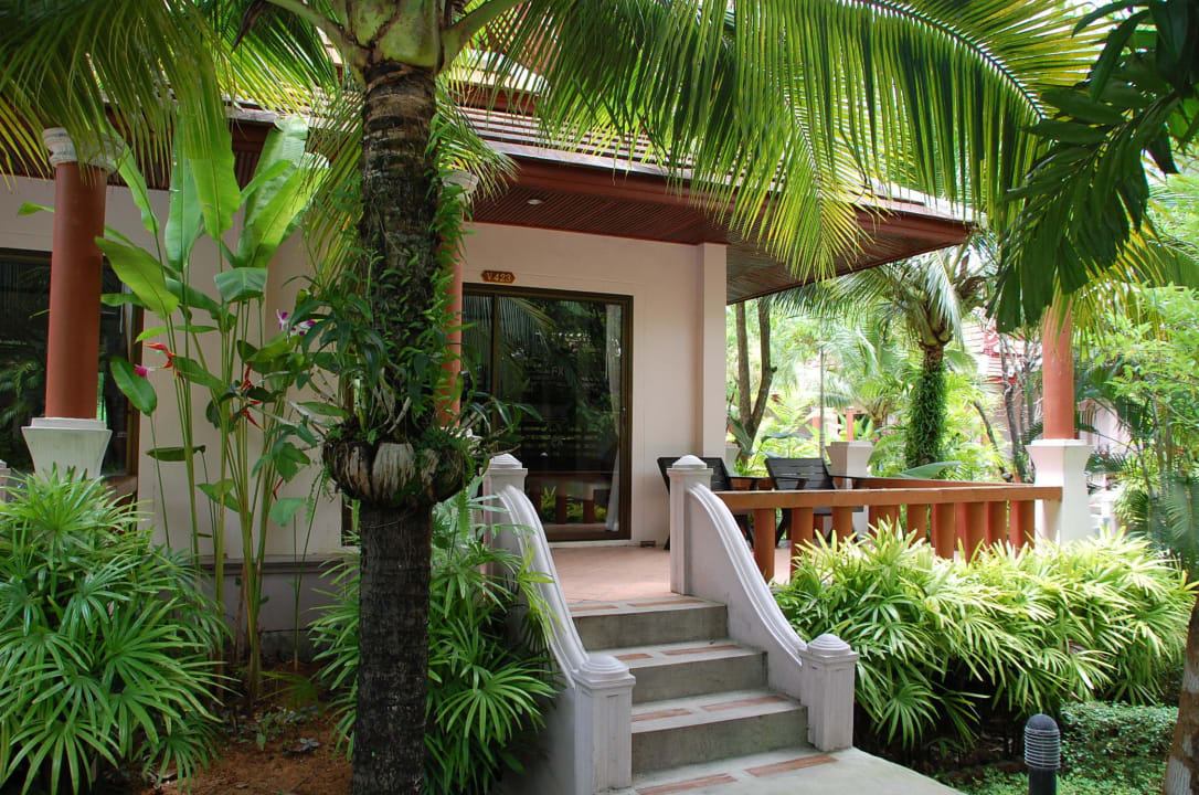 Die Bungalows in schöner Gartenanlage Fanari Khaolak Resort