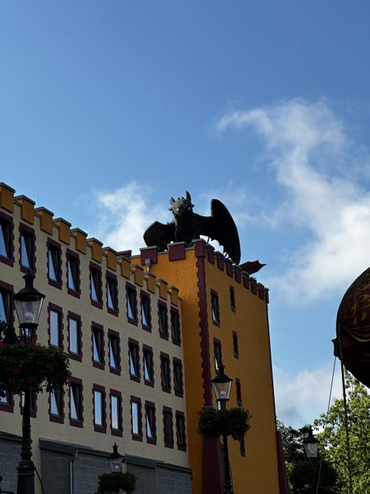 Außenansicht Heide Park Abenteuerhotel