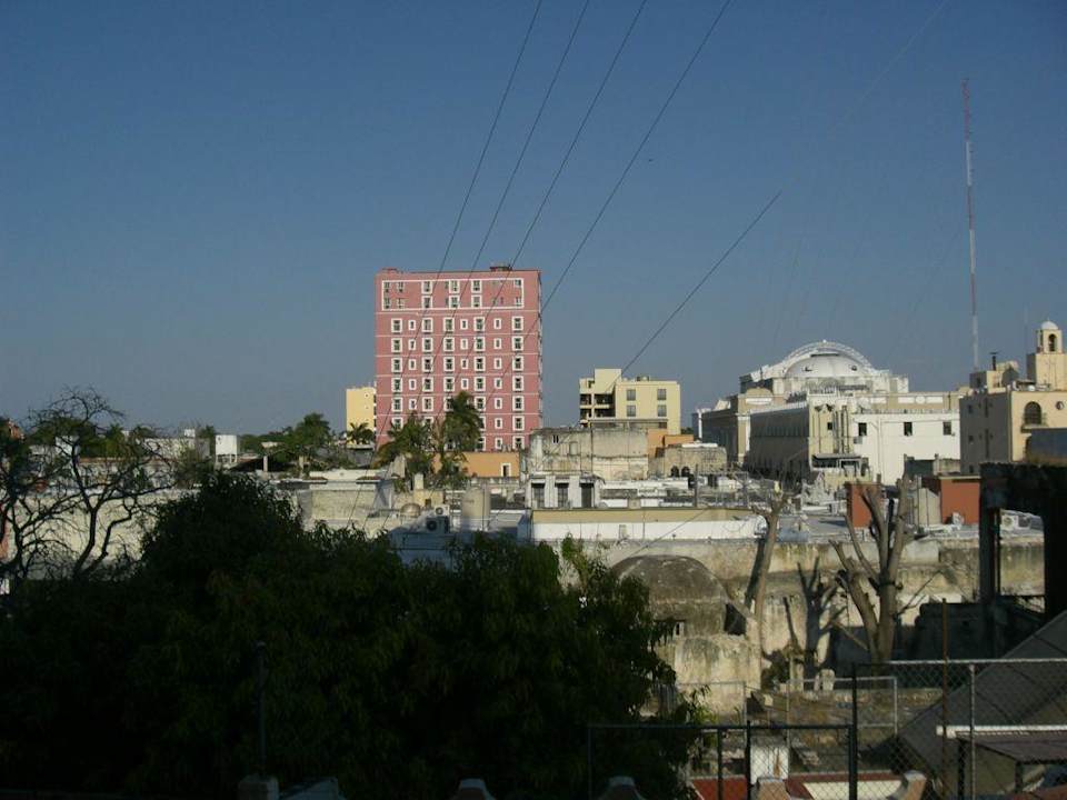 Blick aus dem Fenster Gamma by Fiesta Inn Mérida El Castellano