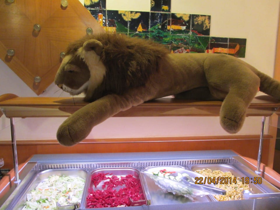 Der Löwe ruft zum Essen Moselhotel Waldeck