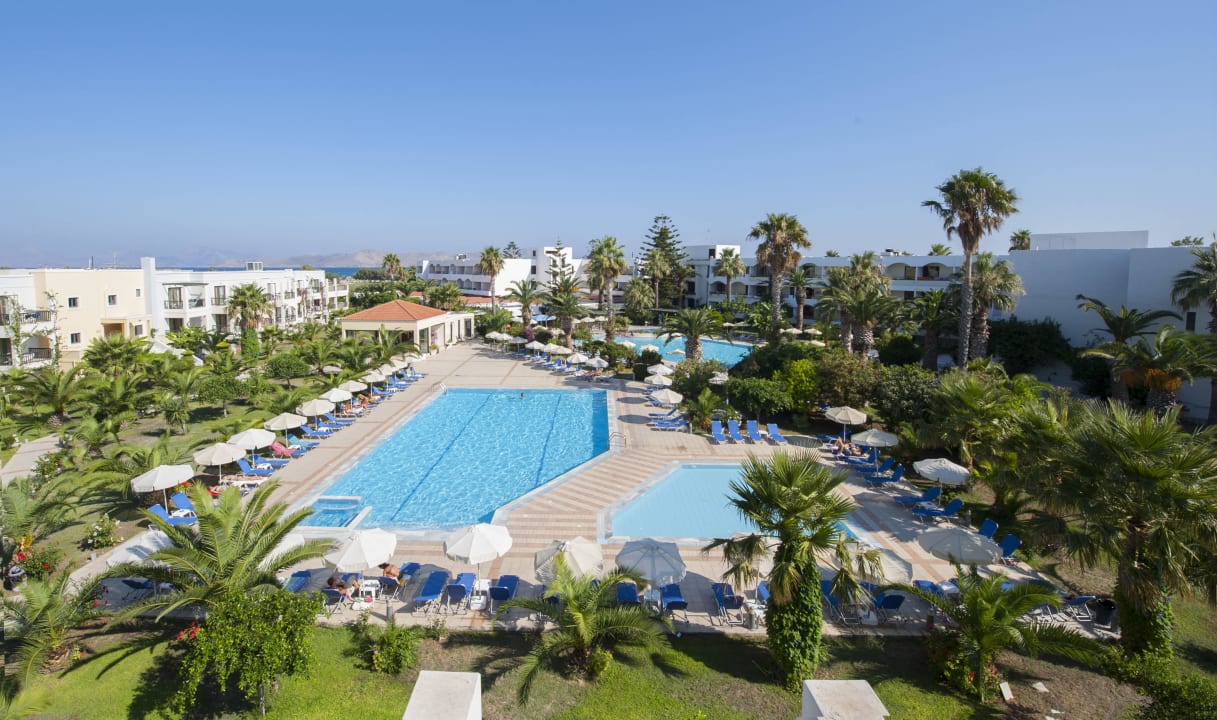 Pools am Nebenhaus & Haupthaus Hotel Tigaki Beach