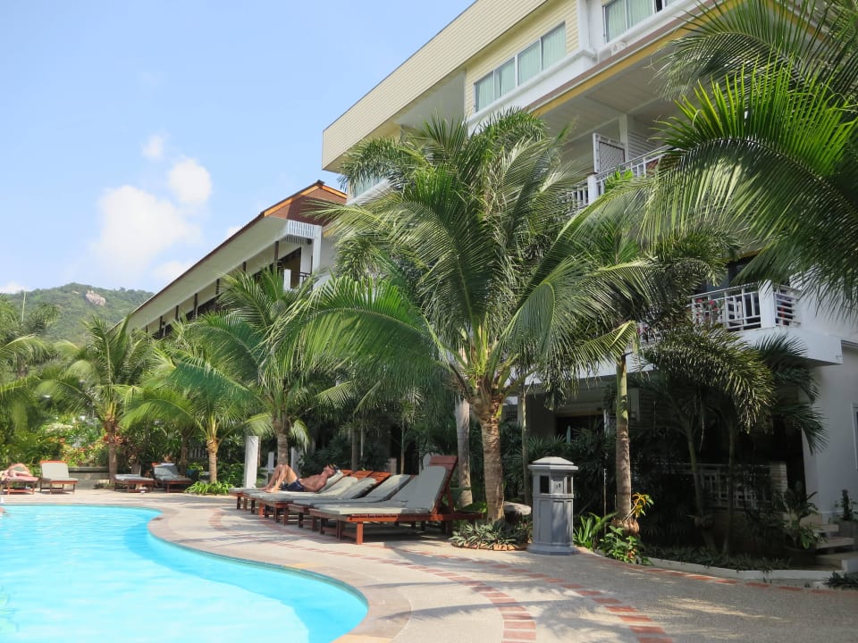 Poolbereich Hotel Simple Life Resort