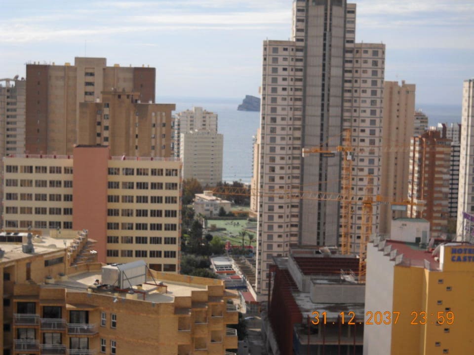 Ausblick vom Balkon Pierre & Vacances Apartamentos Benidorm Levante