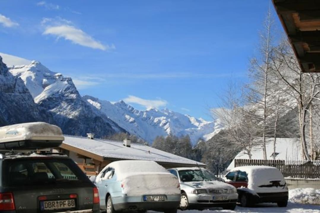 Ausblick zum Talabschluss Hohe Burg Alpengasthof