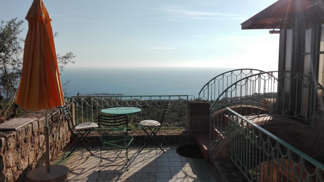 Ausblick Biohotel Mani Sonnenlink