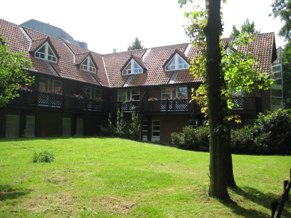 Ansicht aus Richtung Kurpark Gästehaus Hof Hueck