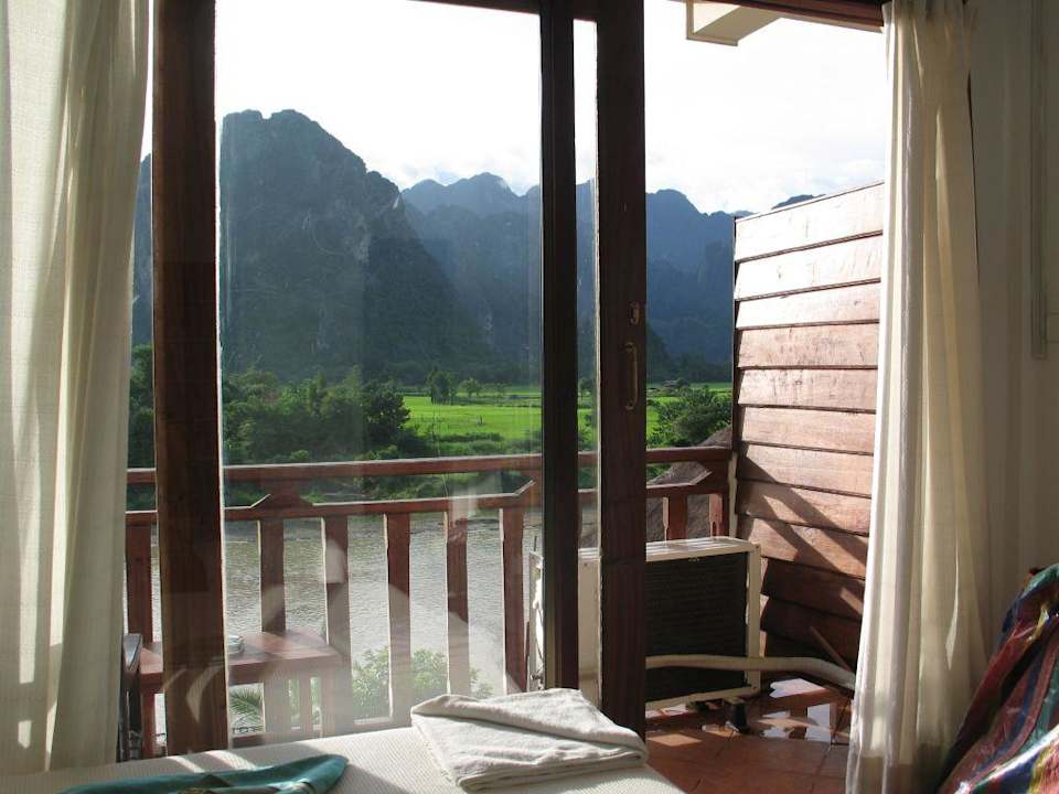 Das sieht man beim Aufwachen Hotel Elephant Crossing