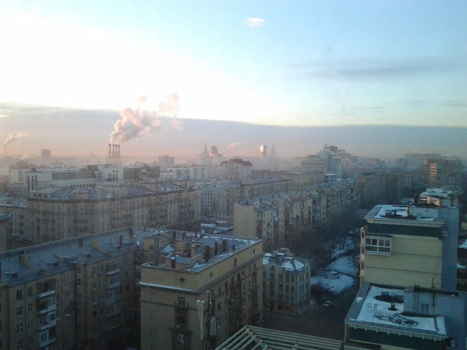 Вид из коридора Hotel Holiday Inn Suschevsky