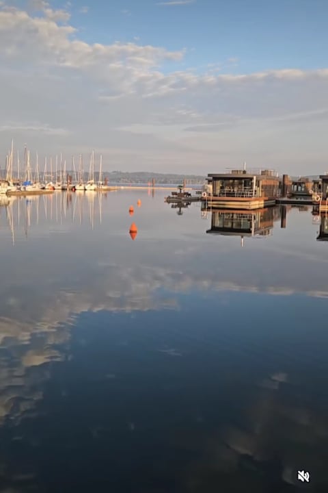 Außenansicht Floating Village Brombachsee