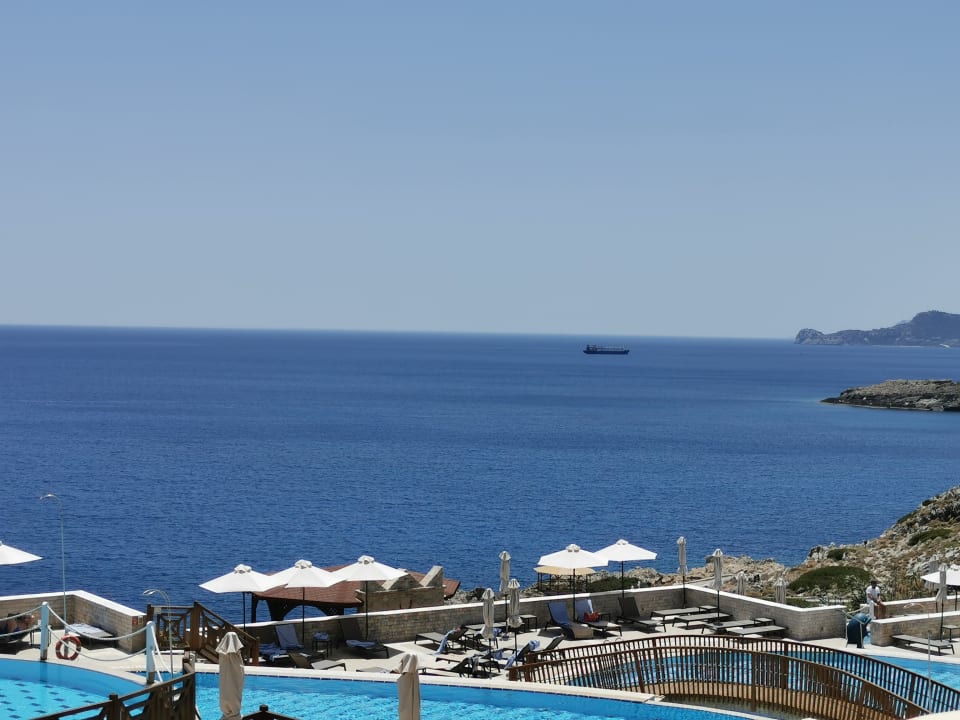 Ausblick Hotel Kalithea Horizon Royal