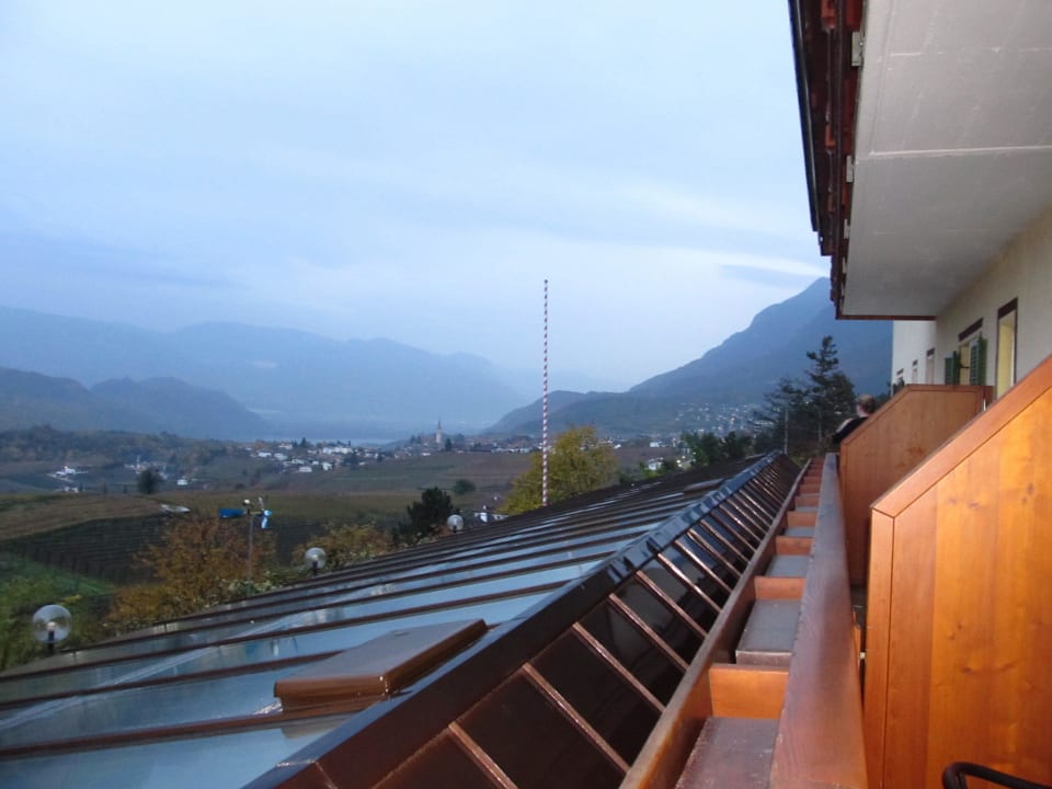 Вид с балкона Hotel Tannhof