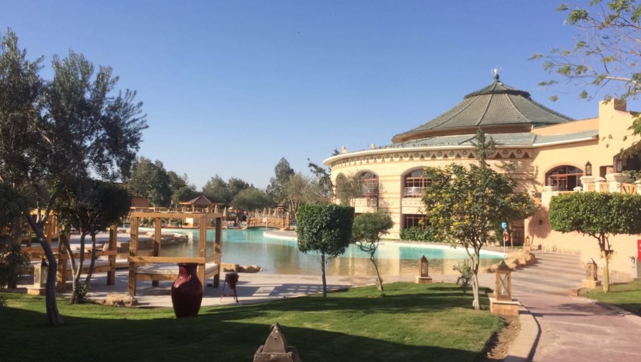 Außenansicht Pickalbatros Jungle Aqua Park Resort - Neverland Hurghada