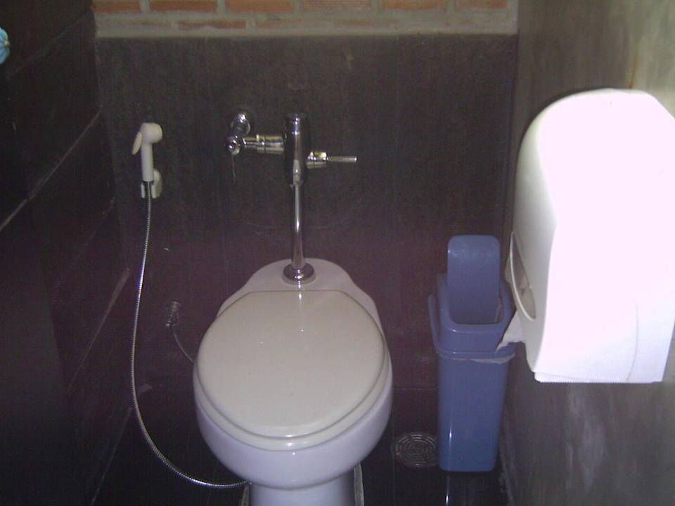 Saubere Pooltoiletten Siam@Siam Design Hotel Bangkok