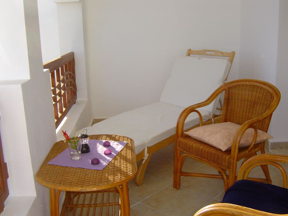 Balkon vom Zimmer 2096 Hotel Gorgonia Beach Resort