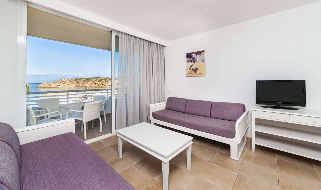 Appartement mit Meerblick - Wohnzimmer Insotel Club Tarida Playa