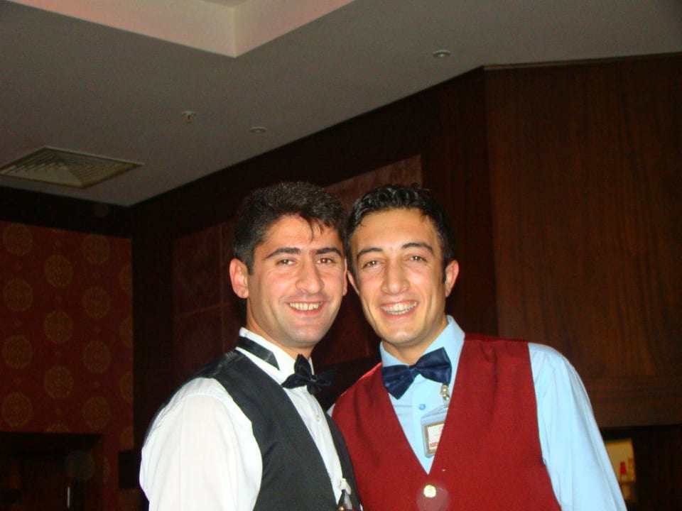 Unsere Freunde aus dem a la card Restaurantes Hotel Delphin Diva