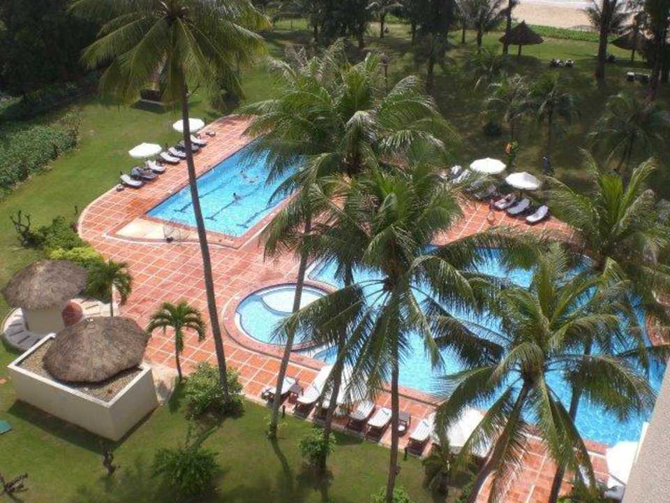 Blick von der Aussichtsplattform DuParc Phan Thiet Ocean Dunes & Golf Resort