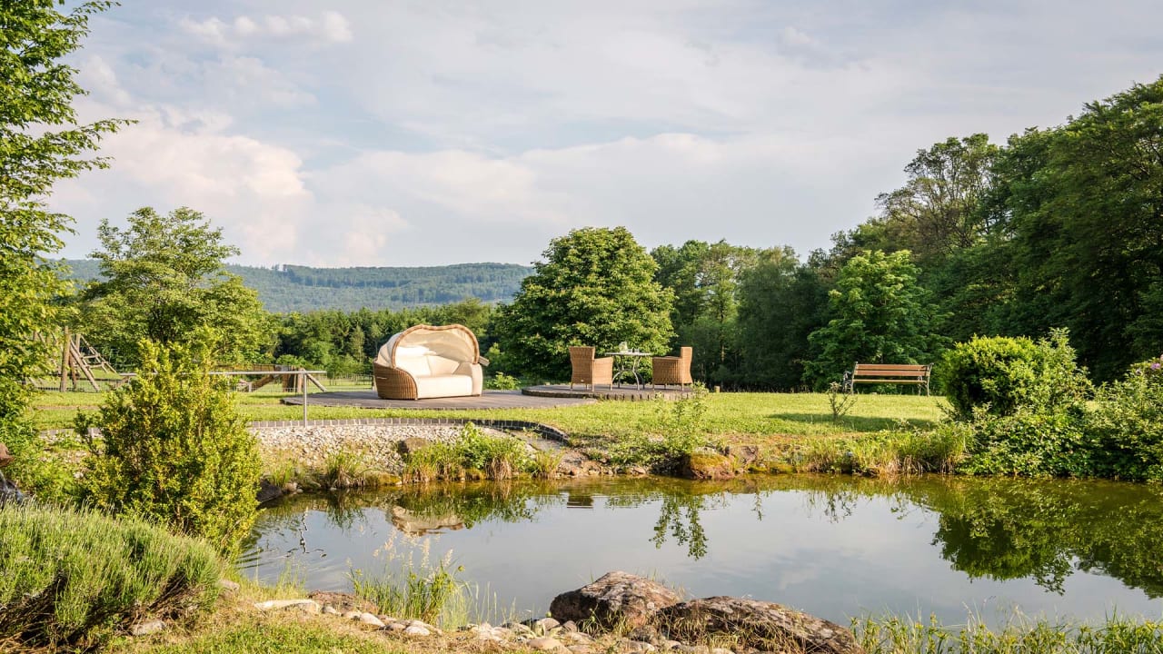 Gartenanlage Landhotel Heimathenhof
