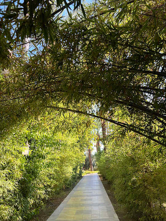 Gartenanlage Sunis Kumköy Beach Resort Hotel & Spa