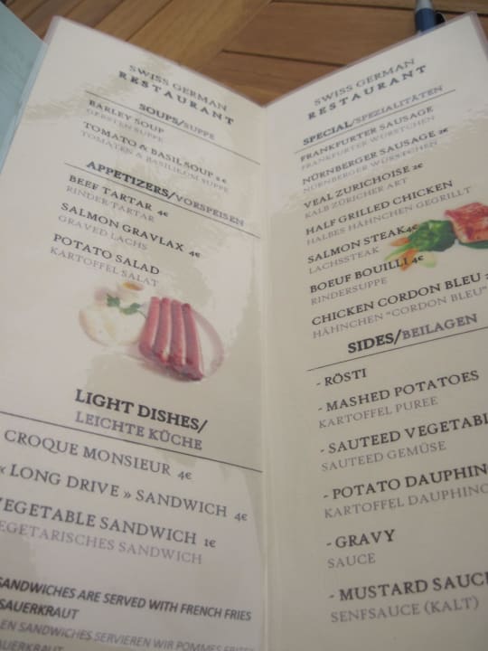 Speisekarte Makadi Spa - Adults only