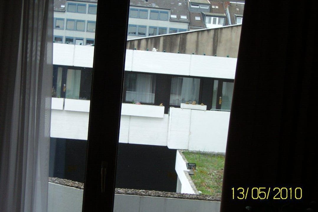 Ausblick aus Zimmer 17 Hotel an der Kö