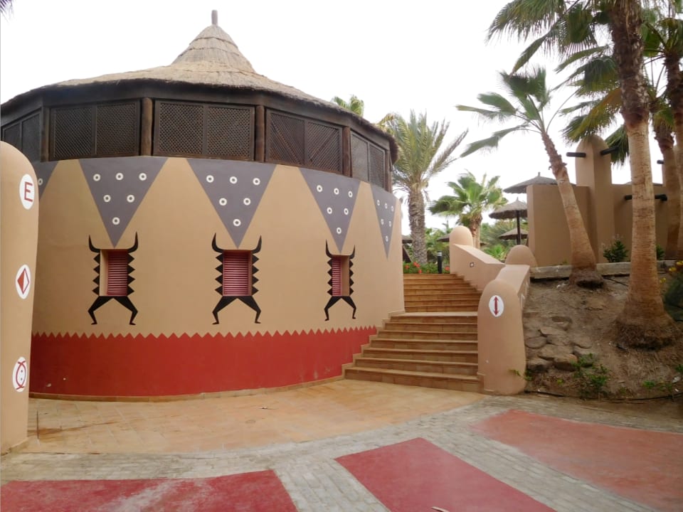 Aufgang zum Pool Hotel Riu Funana