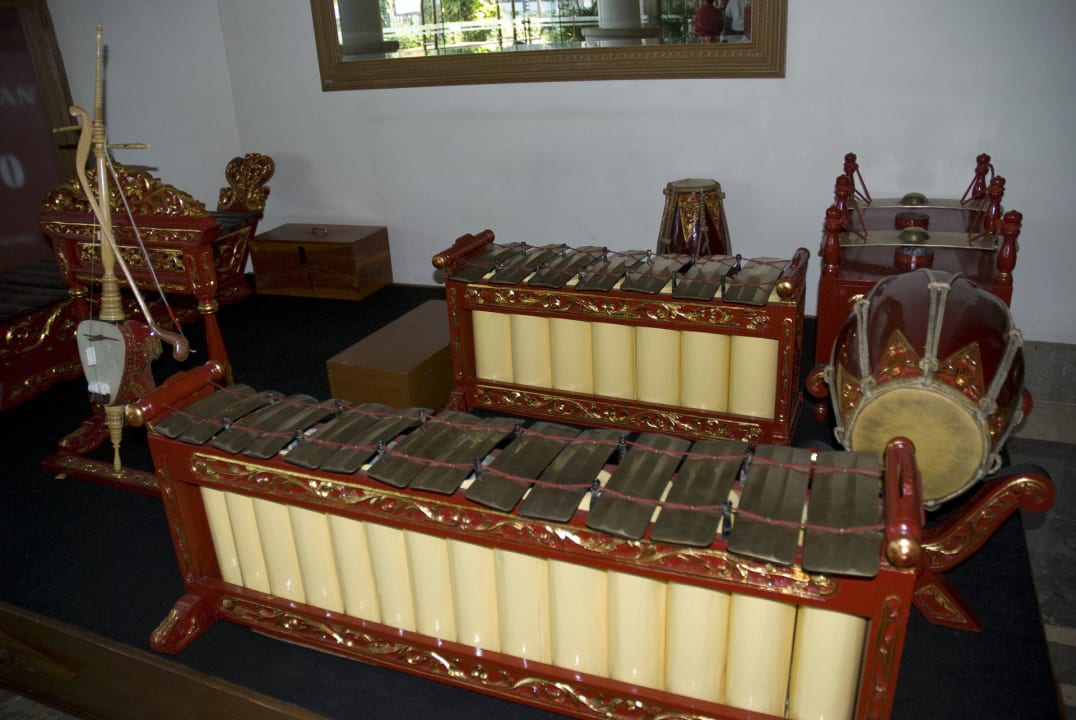 Gamelan-Bereich Melia Purosani Yogyakarta