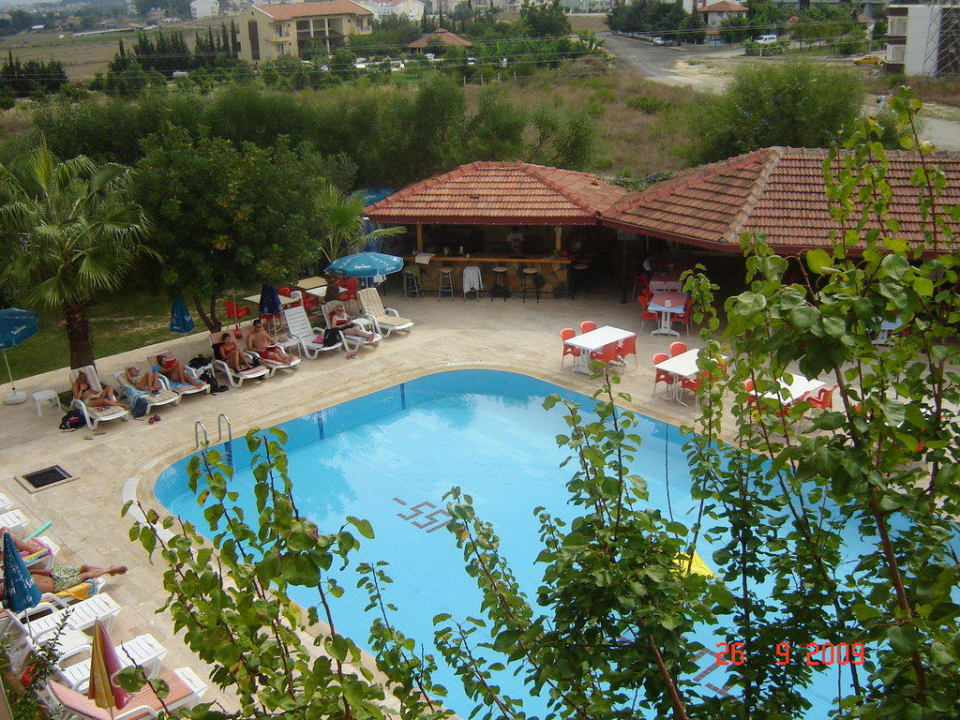 Ausblick vom Zimmer New Garden Hotel Side