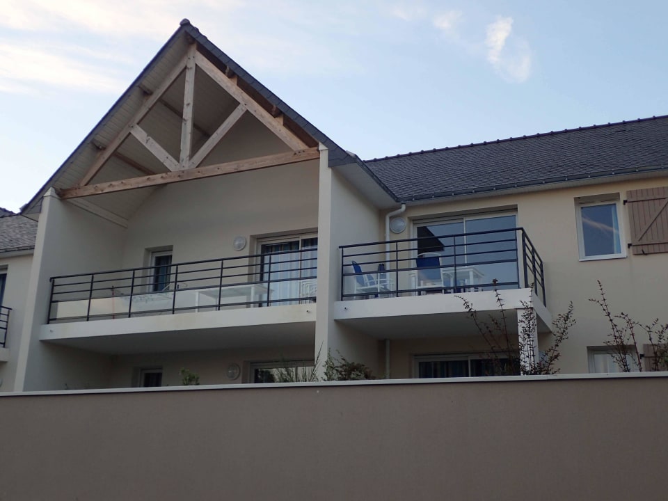 Appartemenets von außen gesehen Résidence Les Iles du Morbihan