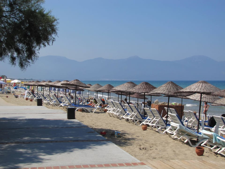 Strand sehr eng Hotel Ephesia