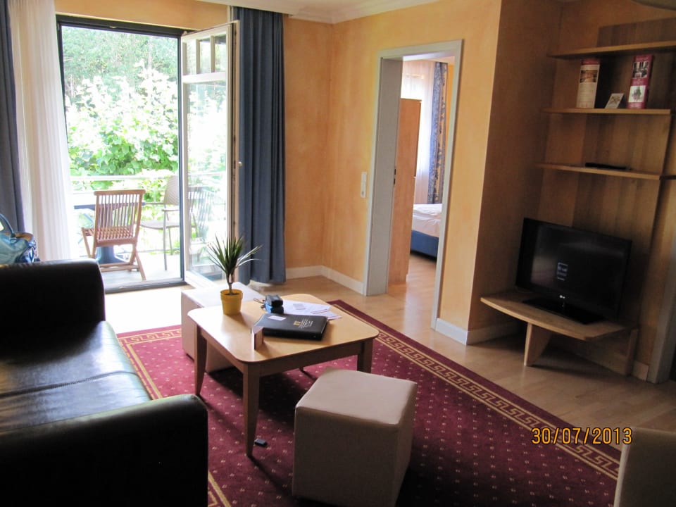 Gemütliches Wohnzimmer Hotel Vier Jahreszeiten Kühlungsborn