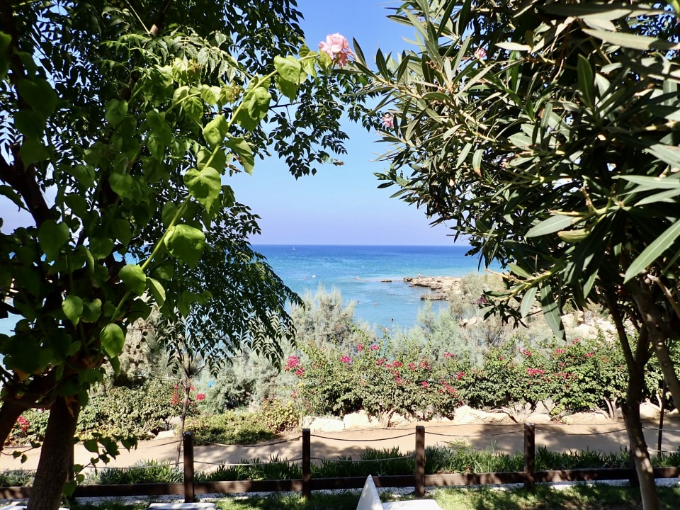 Ausblick Crystal Springs Beach Hotel